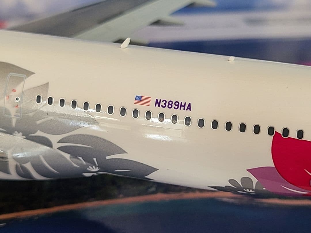 herpa 1/200 A330-200 ハワイアン航空 N389HA - メルカリ