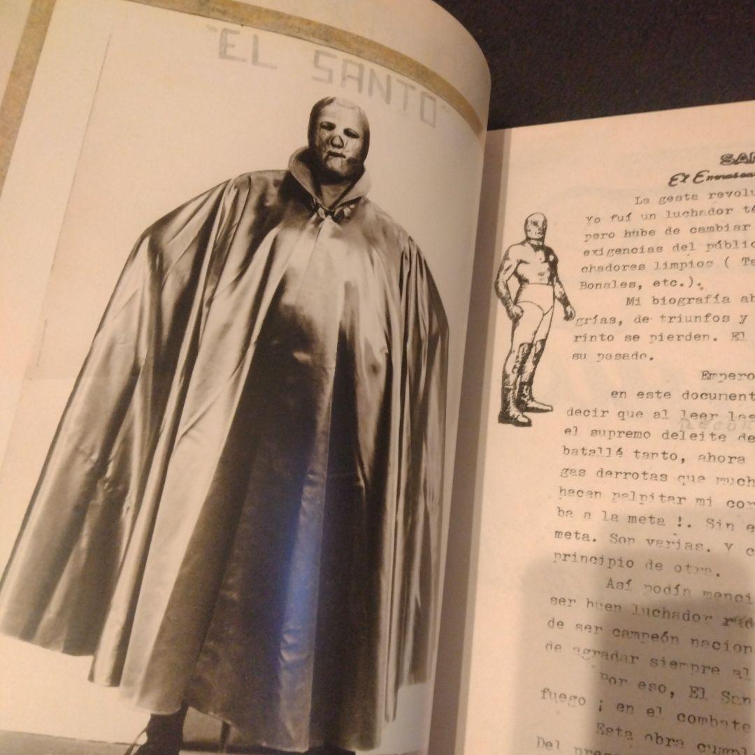 絶版【エル・サント写真集】 豪華大型本 ルチャリブレ プロレス - メルカリ