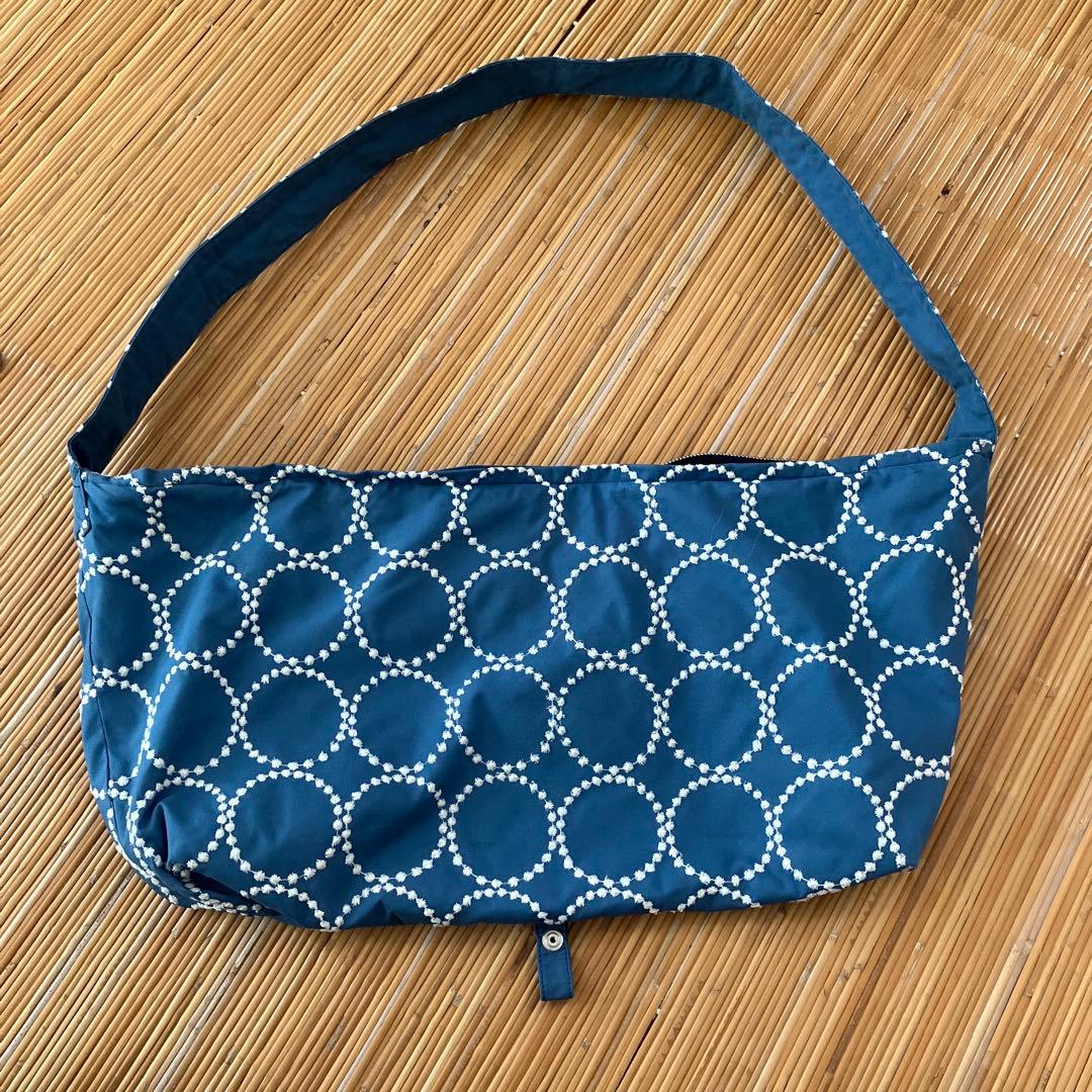 ミナペルホネン mina タンバリン ショルダーバッグ ボディ ポリエステル