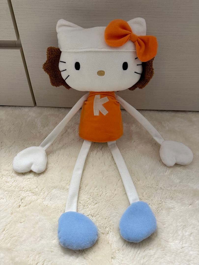 ハローキティぬいぐるみ 足長キティ 希少 2001年 レトロ - メルカリ