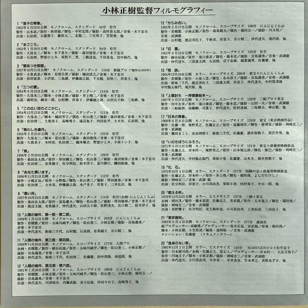 人間の条件」 仲代達矢 レーザーディスク - メルカリ