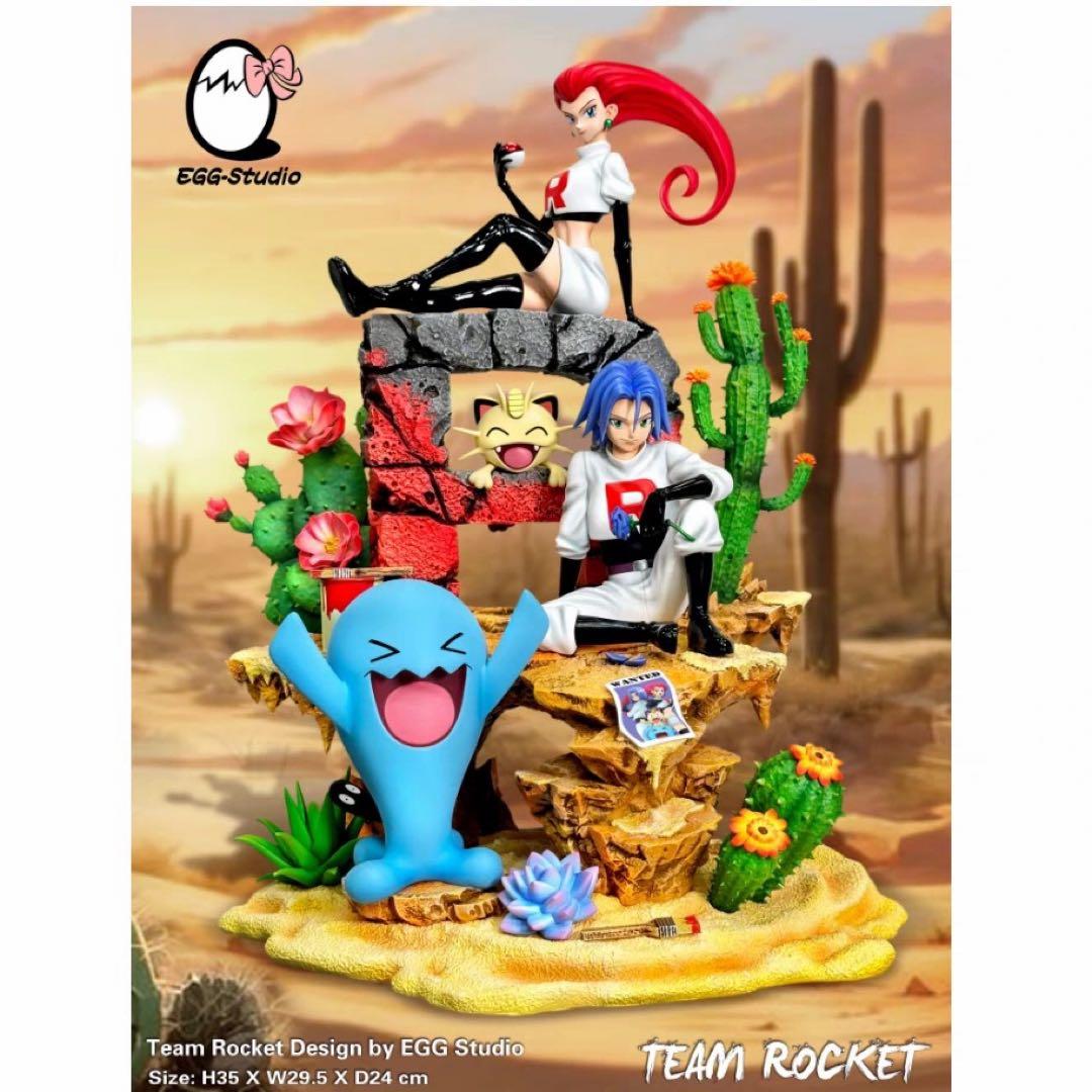 ポケモンガレージキット Team Rocket フィギュア EGG Studio - メルカリ