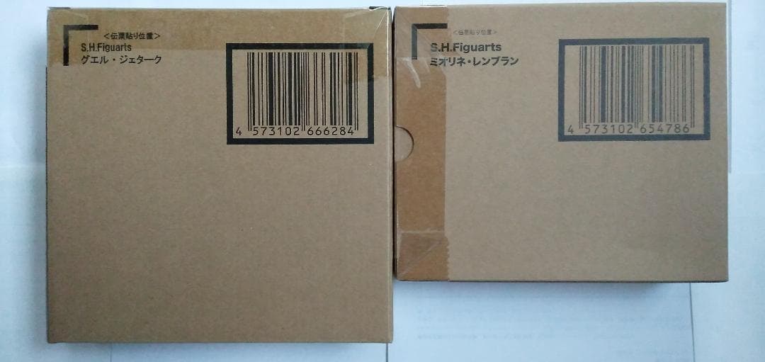 未開封）S.H.Figures 機動戦士ガンダムSEED ＆ 水星の魔女セット