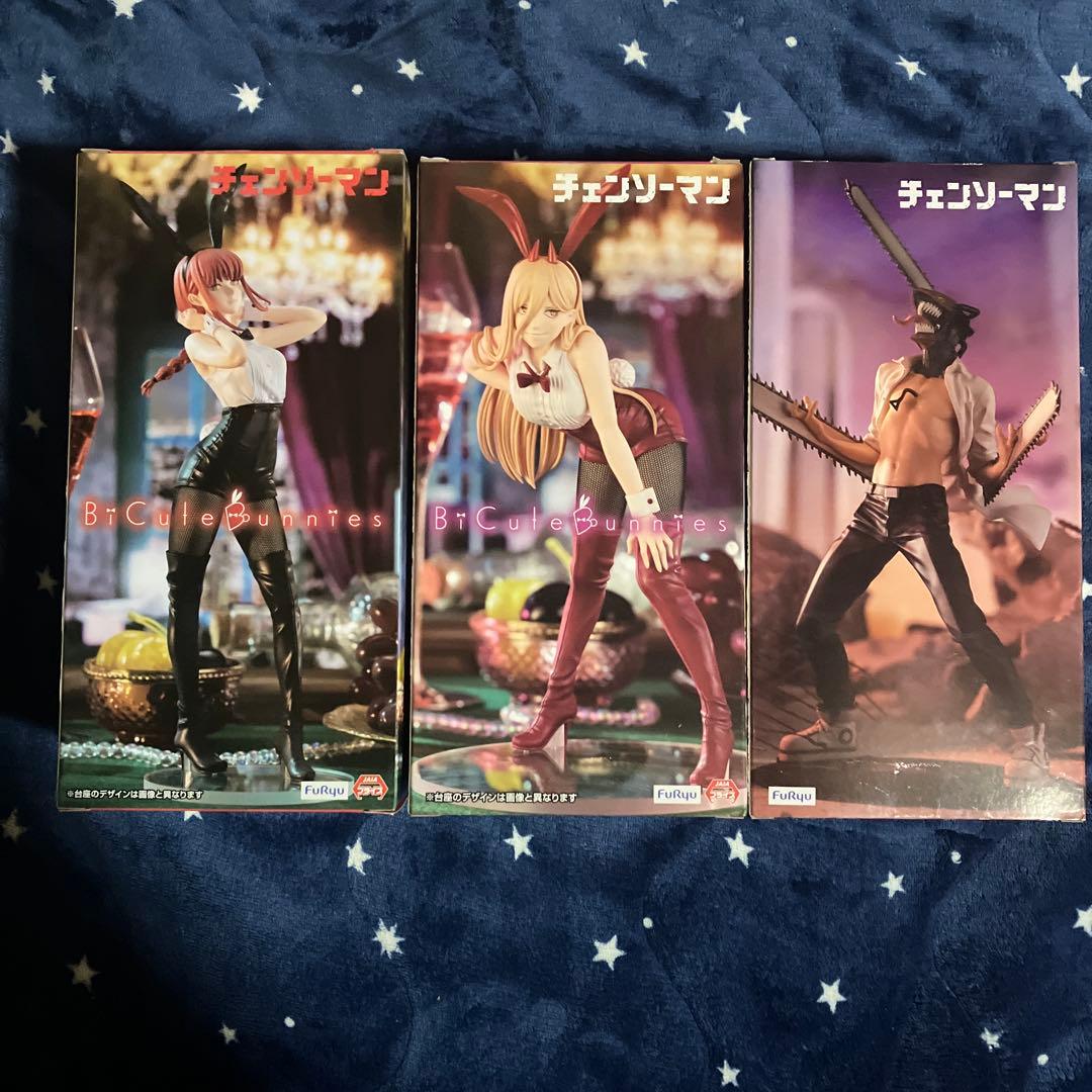 匿名配送】チェンソーマン マキマ パワー デンジフィギュアセット