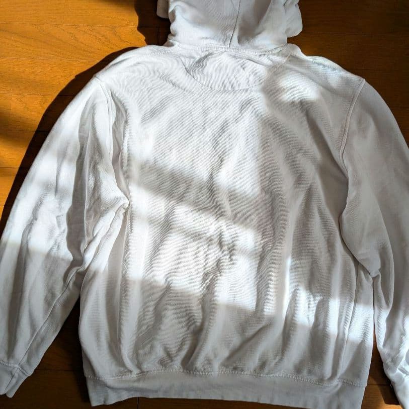 NIKE ナイキ 00s 銀タグ アーチロゴ 刺繍 プルオーバーパーカー L