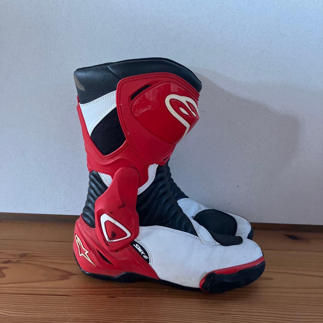 Alpinestars バイクブーツ 26.5cm 赤白黒