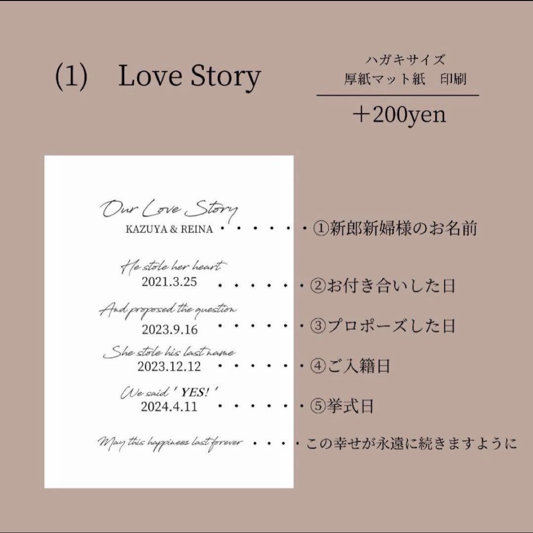 ウェディングウェルカムスペースまとめ売りナチュラルミールヘーデン