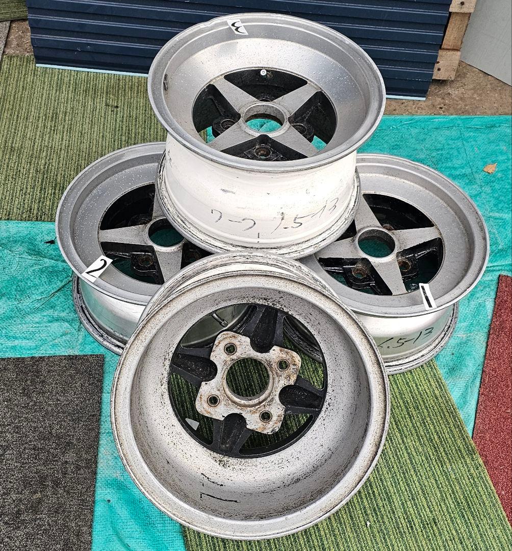 深リム WORK Equipホイール13インチ6.5j+12 7.5j+8