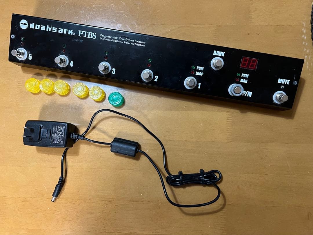 Noahsark PTBS プログラマブルスイッチャー 會田茂一がその実力をチェック！Noah'sarkエフェクター・ボードの全貌