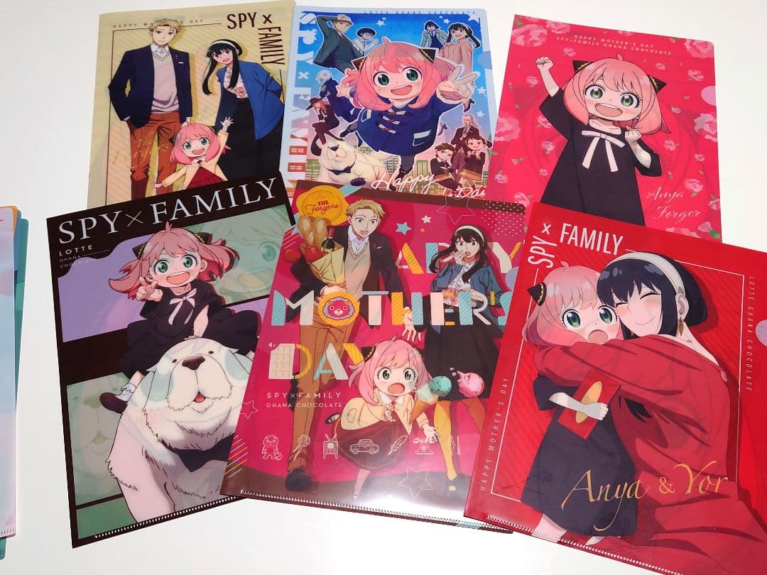 SPY×FAMILY スパイファミリー クリアファイル 10枚セット - メルカリ