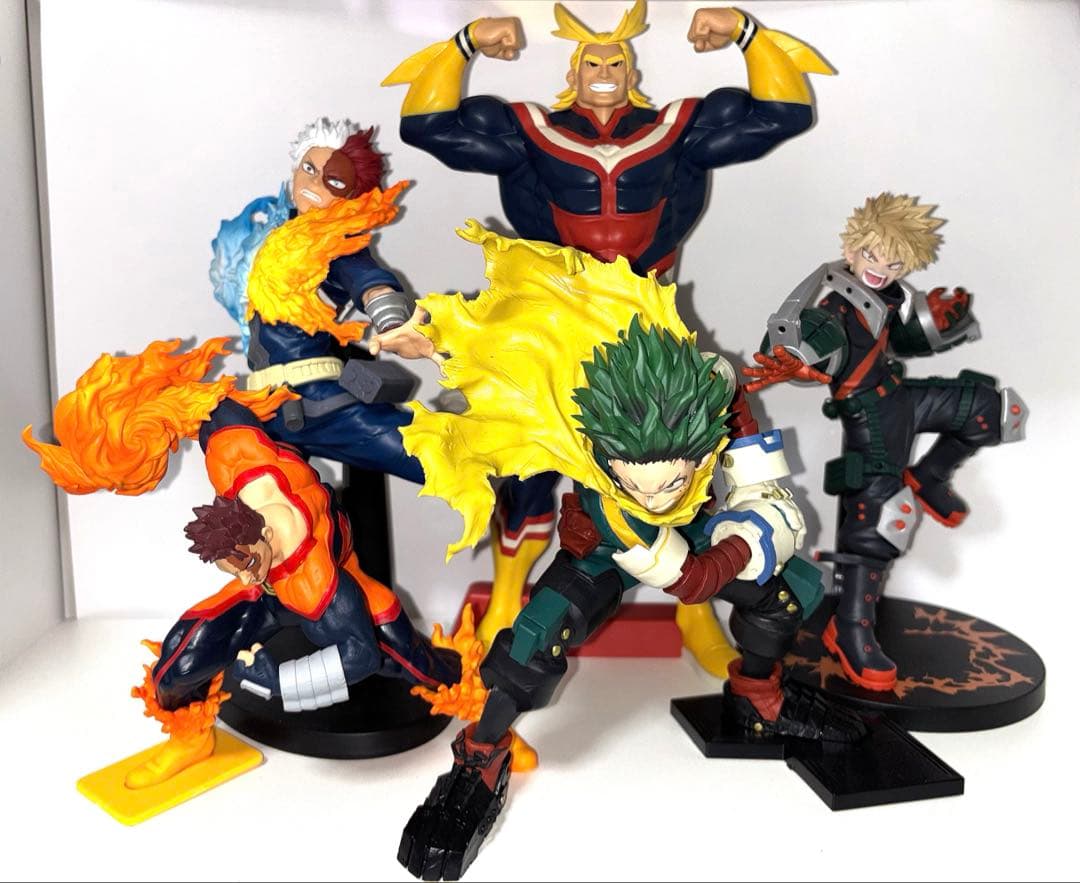 僕のヒーローアカデミア フィギュア 5体セット - メルカリ