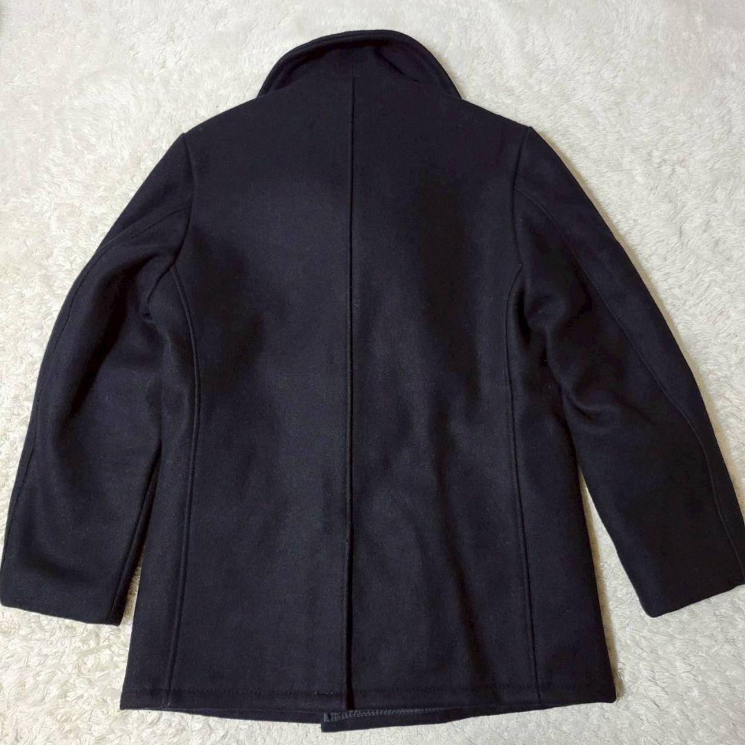 美品✨ Schott ピーコート 740 裏地キルティング 中綿 ブラック 38