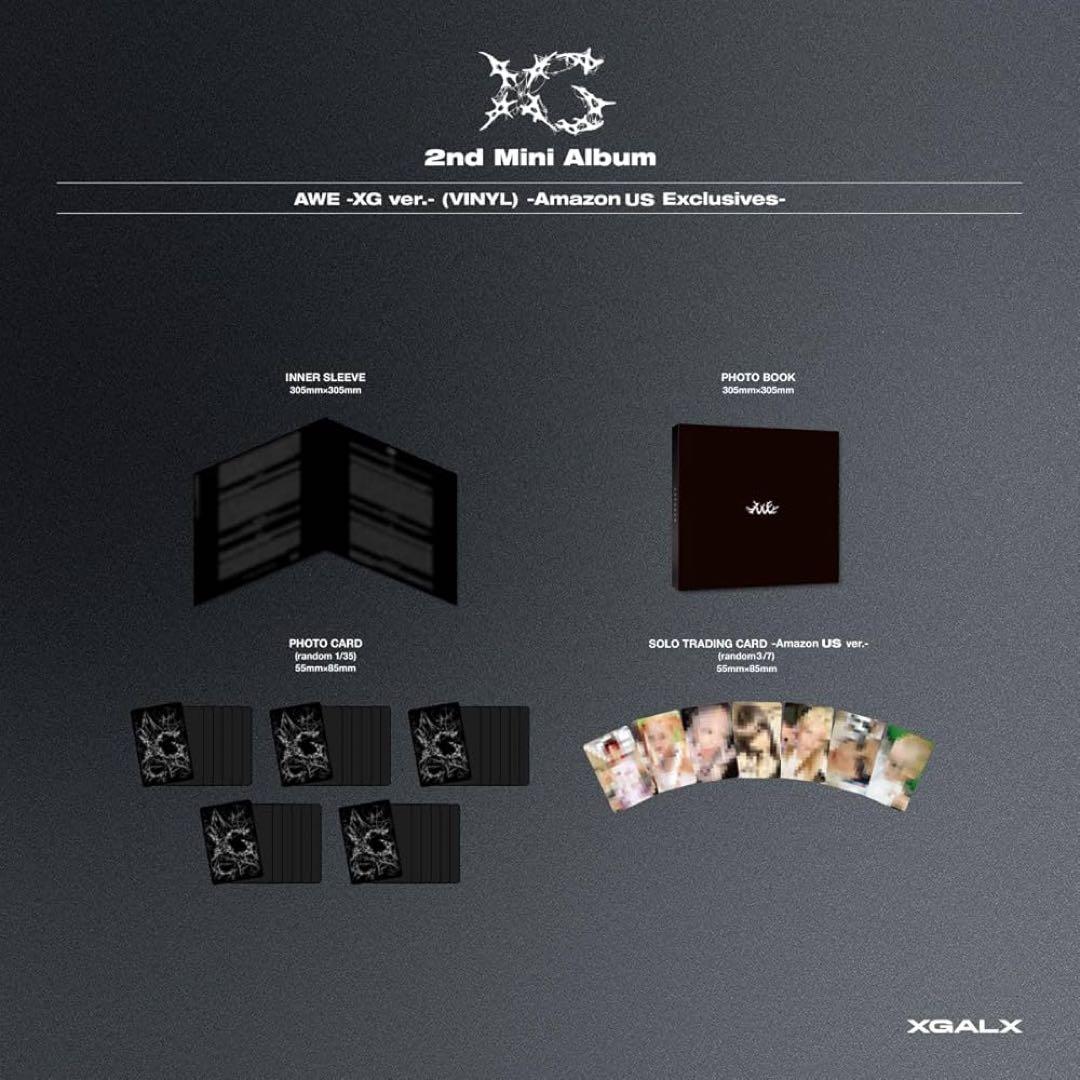 【新品未開封・付属品完備】 XG \"AWE\" レコード AmazonUS 限定盤