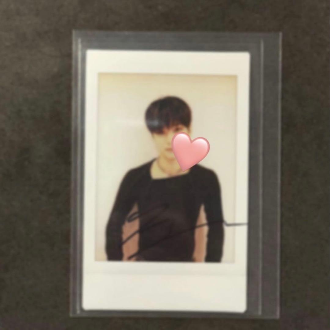 YuitanTHE BOYZ ジュヨン ROAR サイン　ポラロイド ATEEZ ウヨン 8ROOM 5万ウォン ラキドロ プリントサインポラロイド