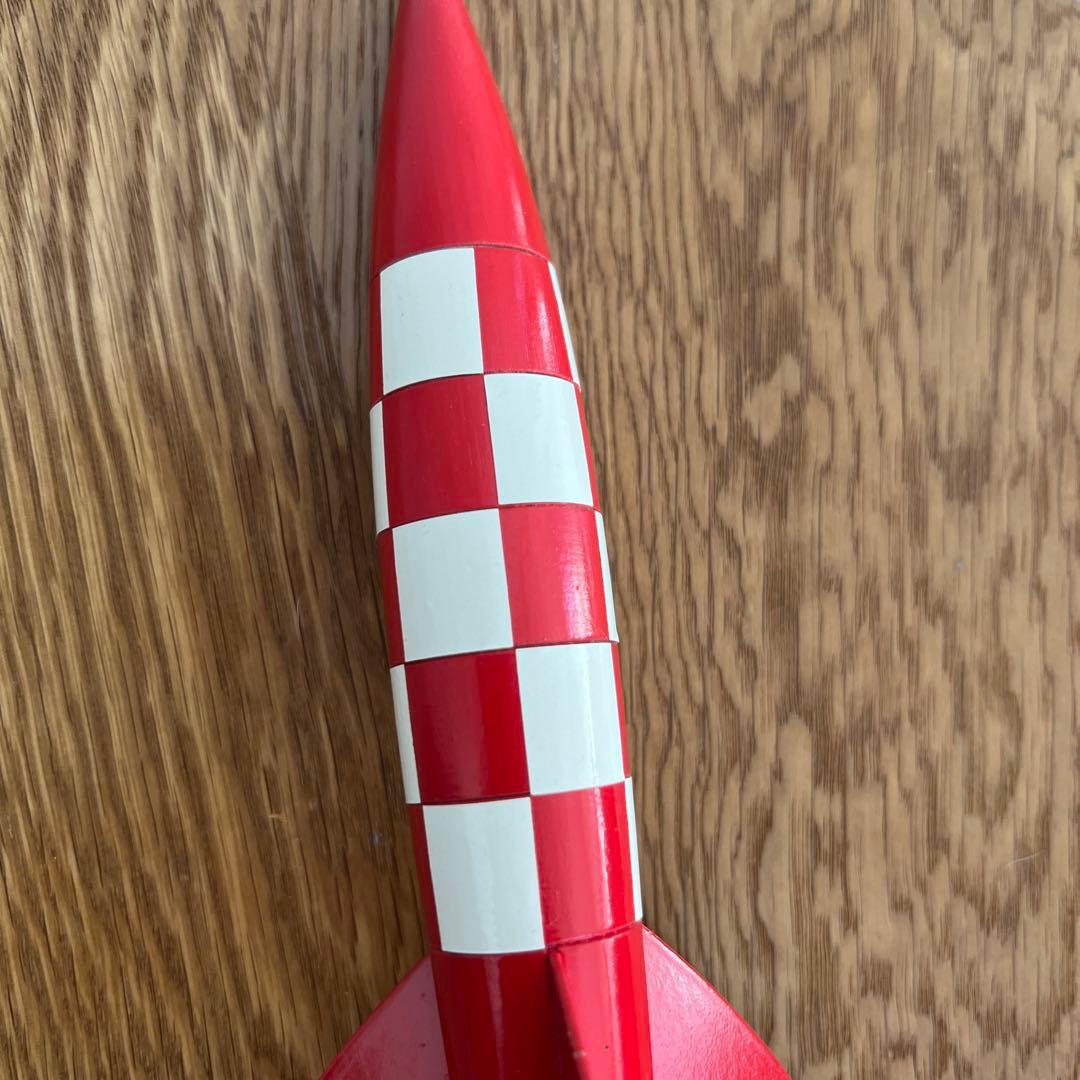 21日までクリスマスセール！タンタンの冒険 タンタンロケット オブジェ