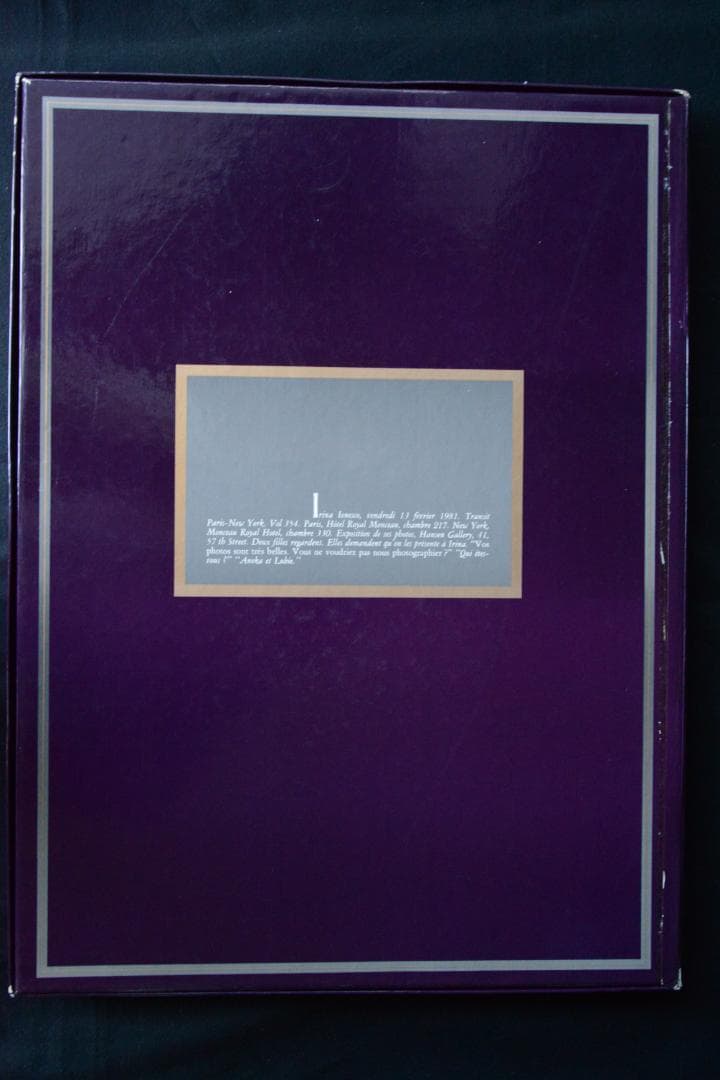 【Irina Ionesco：Le Divan. - portfolio-.】