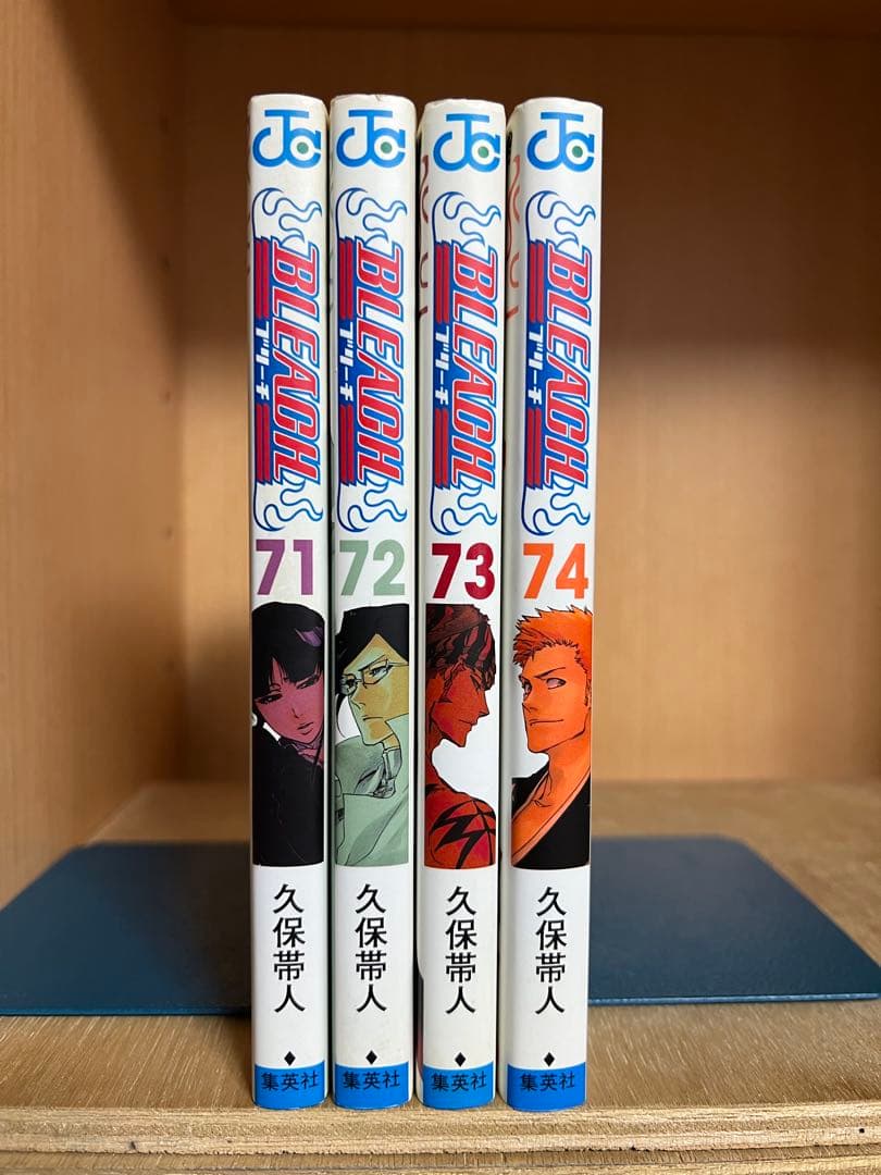全巻初版】BLEACH ブリーチ 71〜74巻 まとめセット 久保帯人 - メルカリ