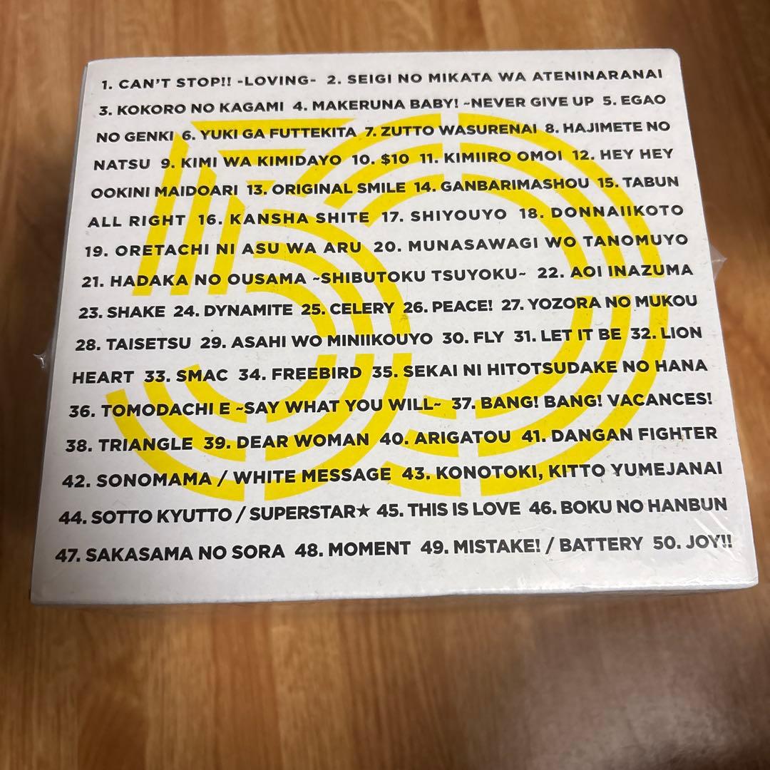 SMAP SHOP限定　50 GO SMAP -50 SINGLES-