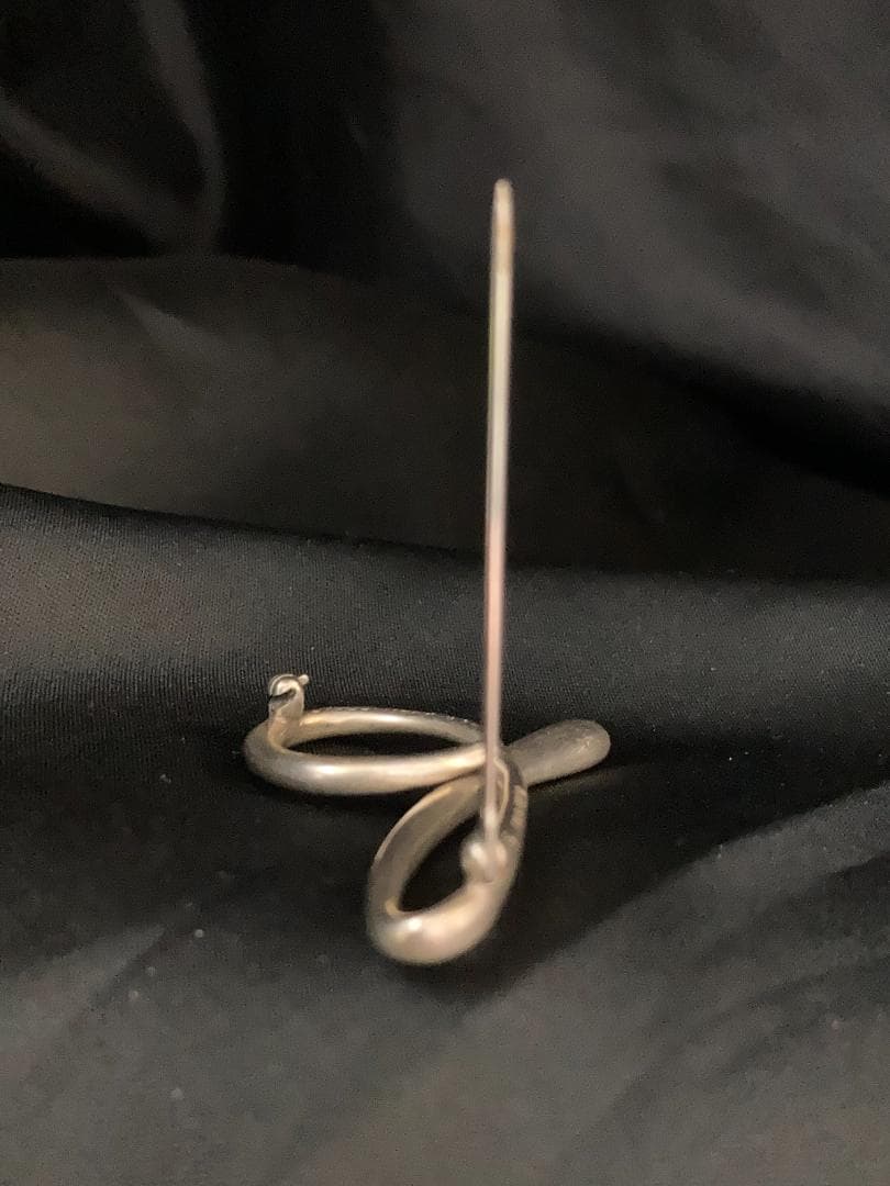 ティファニー ブローチ 925 アルファベット イニシャル D 1983