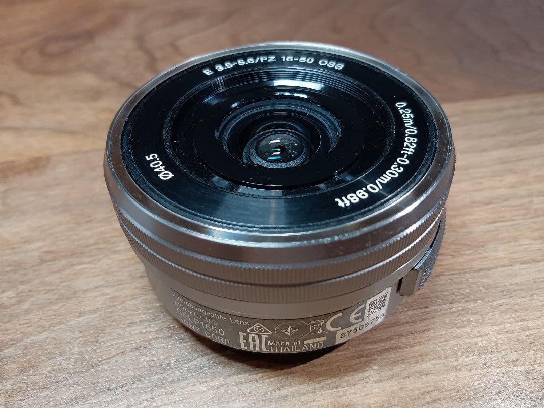 「美品 SONY E PZ 16-50mm F3.5-5.6 OSS 返金保証付