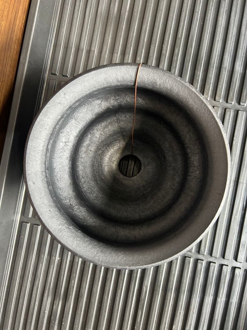 カタチ製作所 新品未使用 Mederu pot ベル Lサイズ レザーブラック