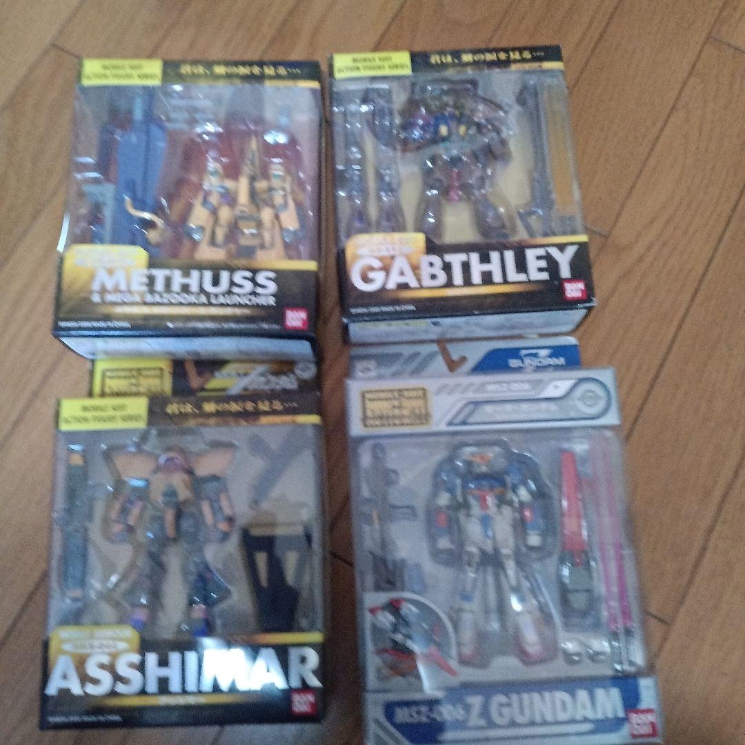 モビルスーツインアクション　Zガンダムシリーズのセット5体 MIA Zガンダム セカンドバージョン】古のフィギュアシリーズ！モビル