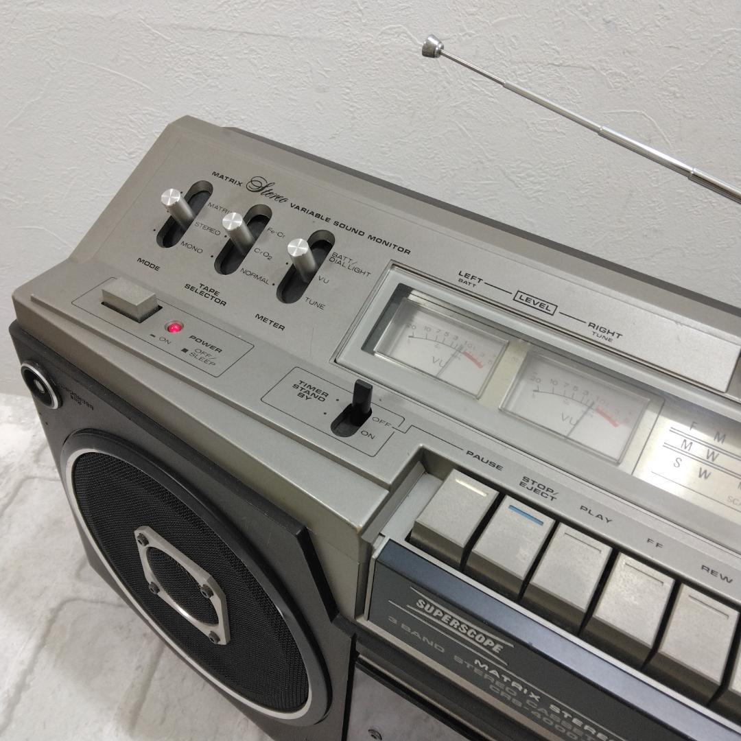 ジャンク レア SUPERSCOPE CRS-4000Ⅱ 中古現状品 - メルカリ