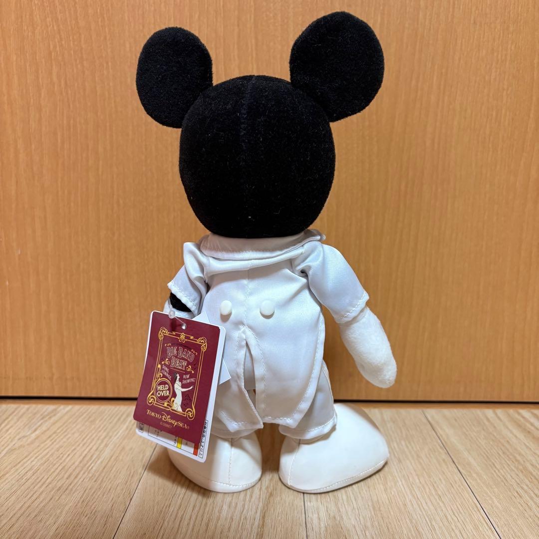 ビッグバンドビート ぬいぐるみ ミッキーマウス 白タキシード