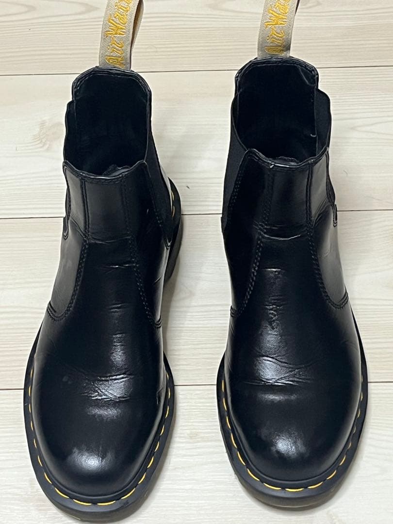 0*7様 Dr. Martens サイドゴアブーツ ブラック ドクターマーチン Dr.Martens MONO チェルシーブーツ サイドゴアブーツ