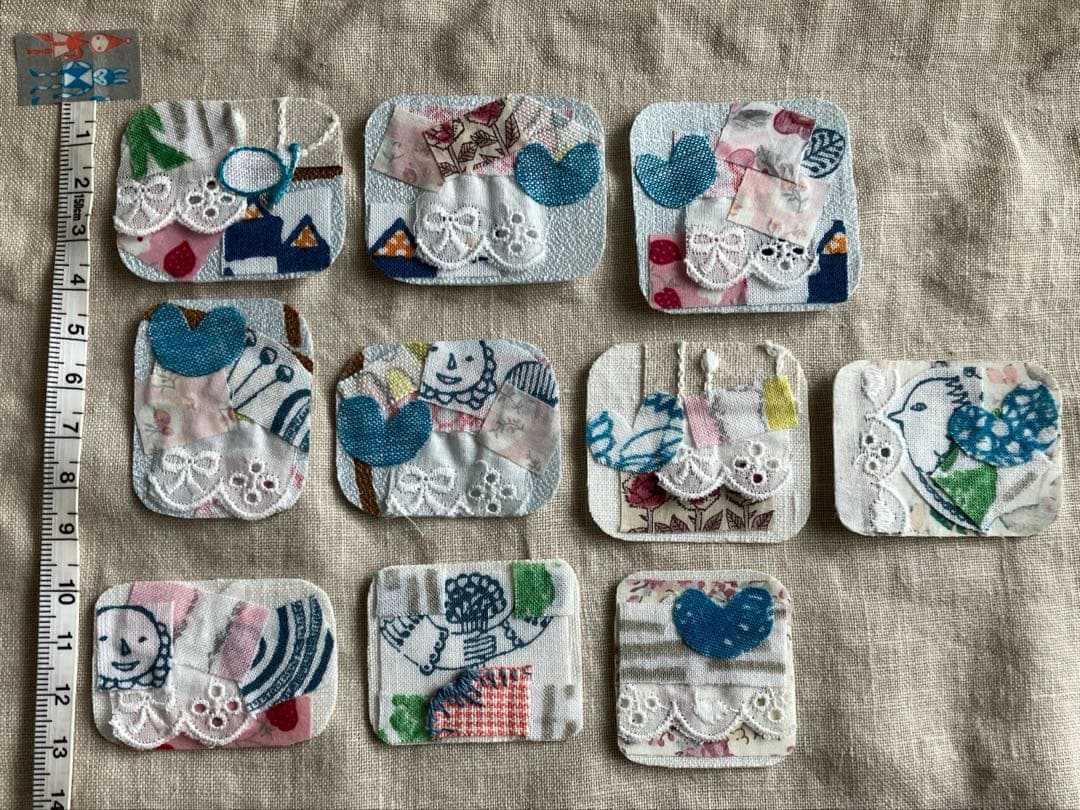 ꕤ匿名配送ꕤコラージュ素材 シール ミナペルホネン（手ぬぐい含む