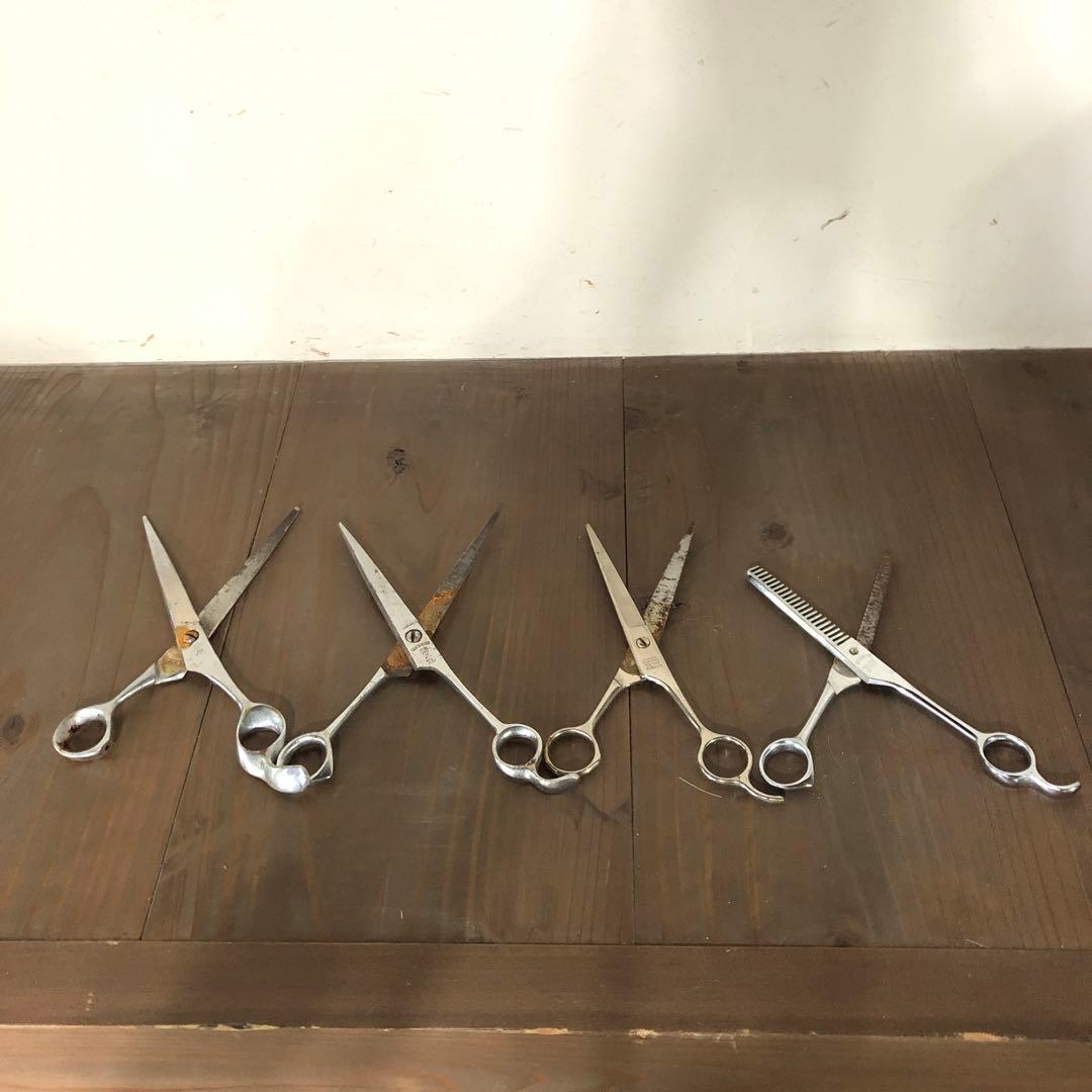 兼辰　菊王冠　keiout TOHRI 4本セット　 美容師 理容　プロ用