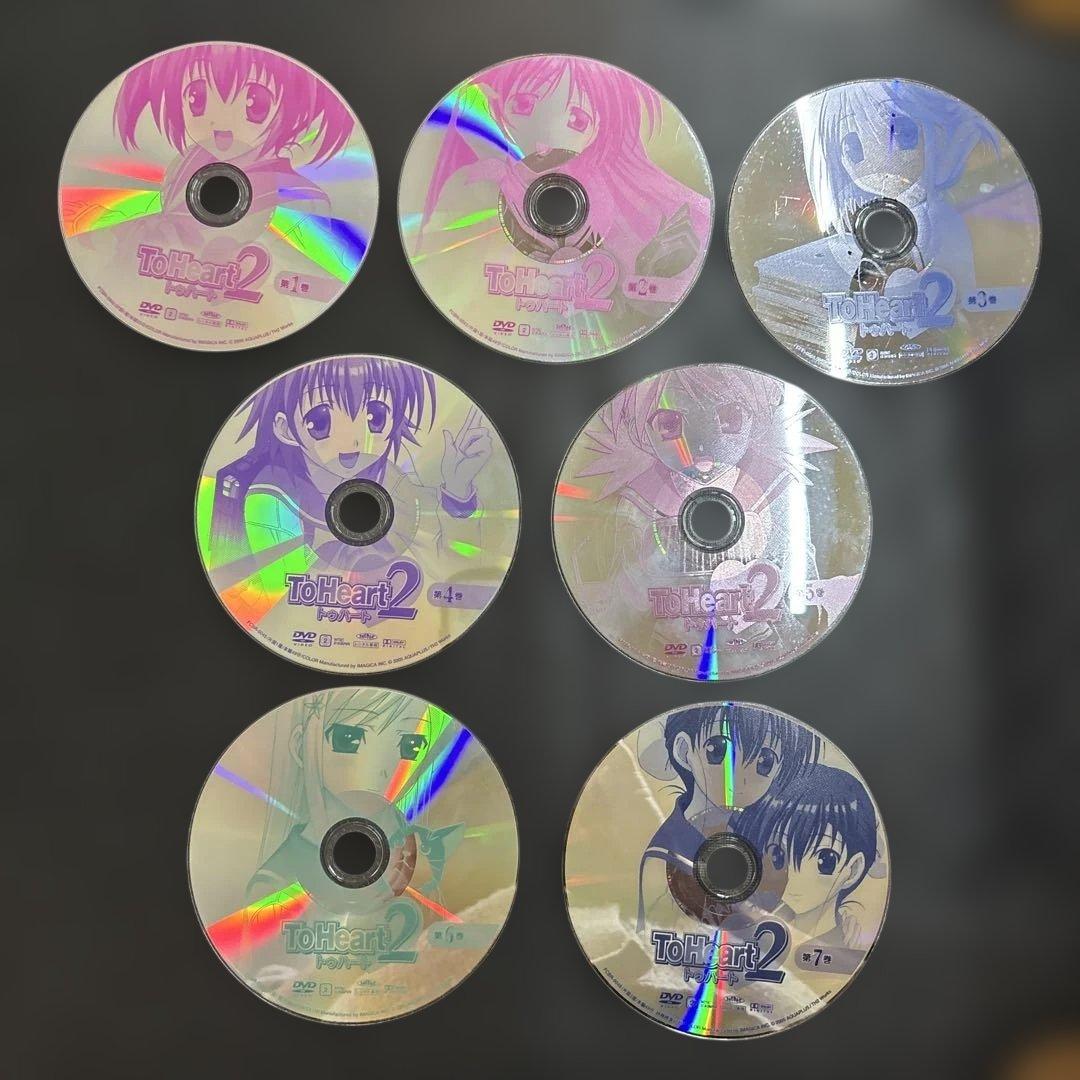 ToHeart DVD 全7巻　ToHeart2 DVD全7巻 セット