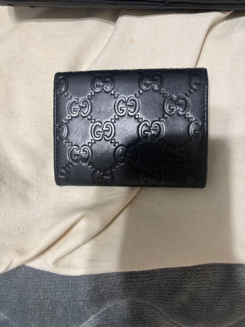 し*ん様 Gucci シマ　ブラックレザー 名刺入れ GGパターン 楽天市場】GUCCI グッチ グッチシマ GG柄 レザー カードケース パス