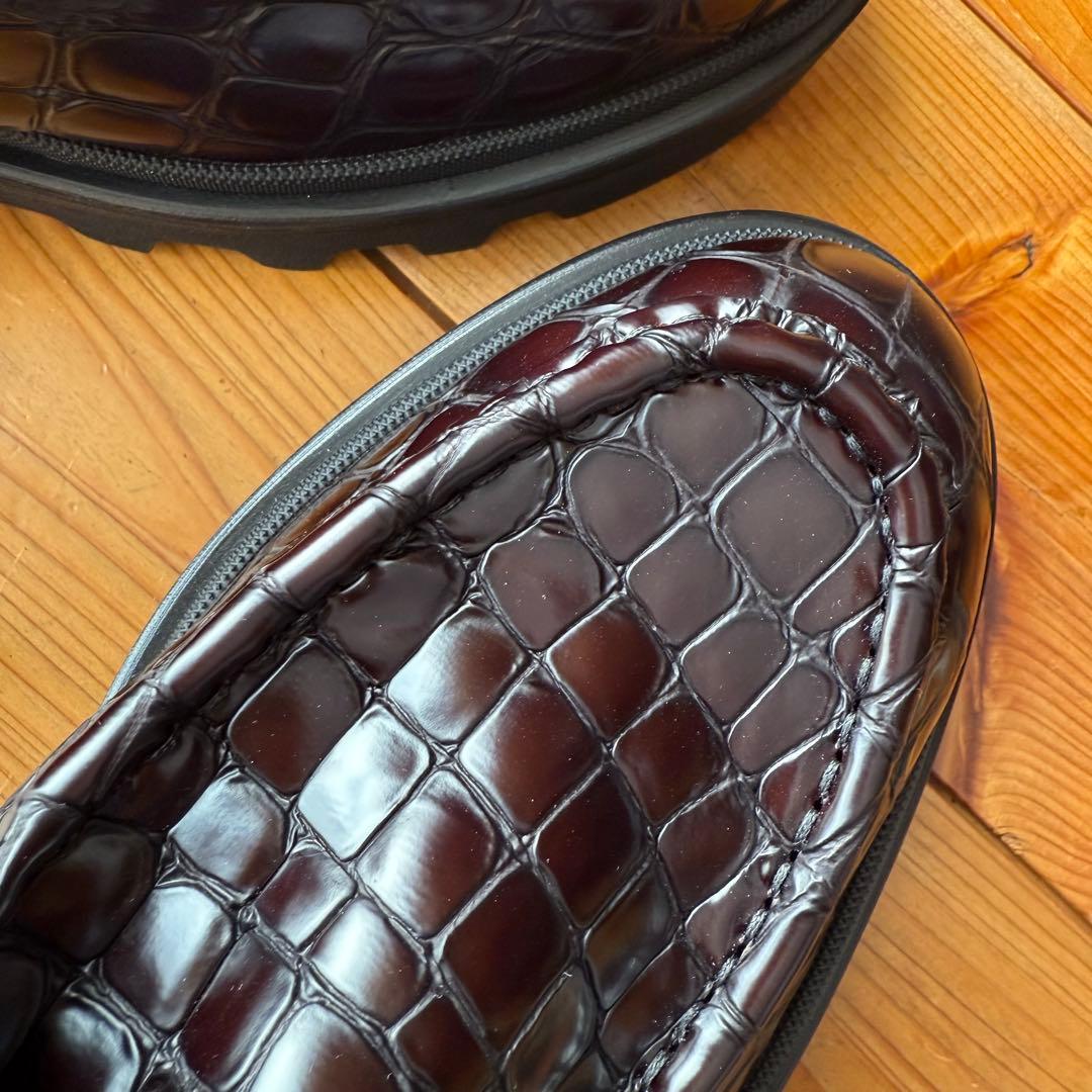 DRIES VAN NOTEN クロコダイル風ローファー - メルカリ