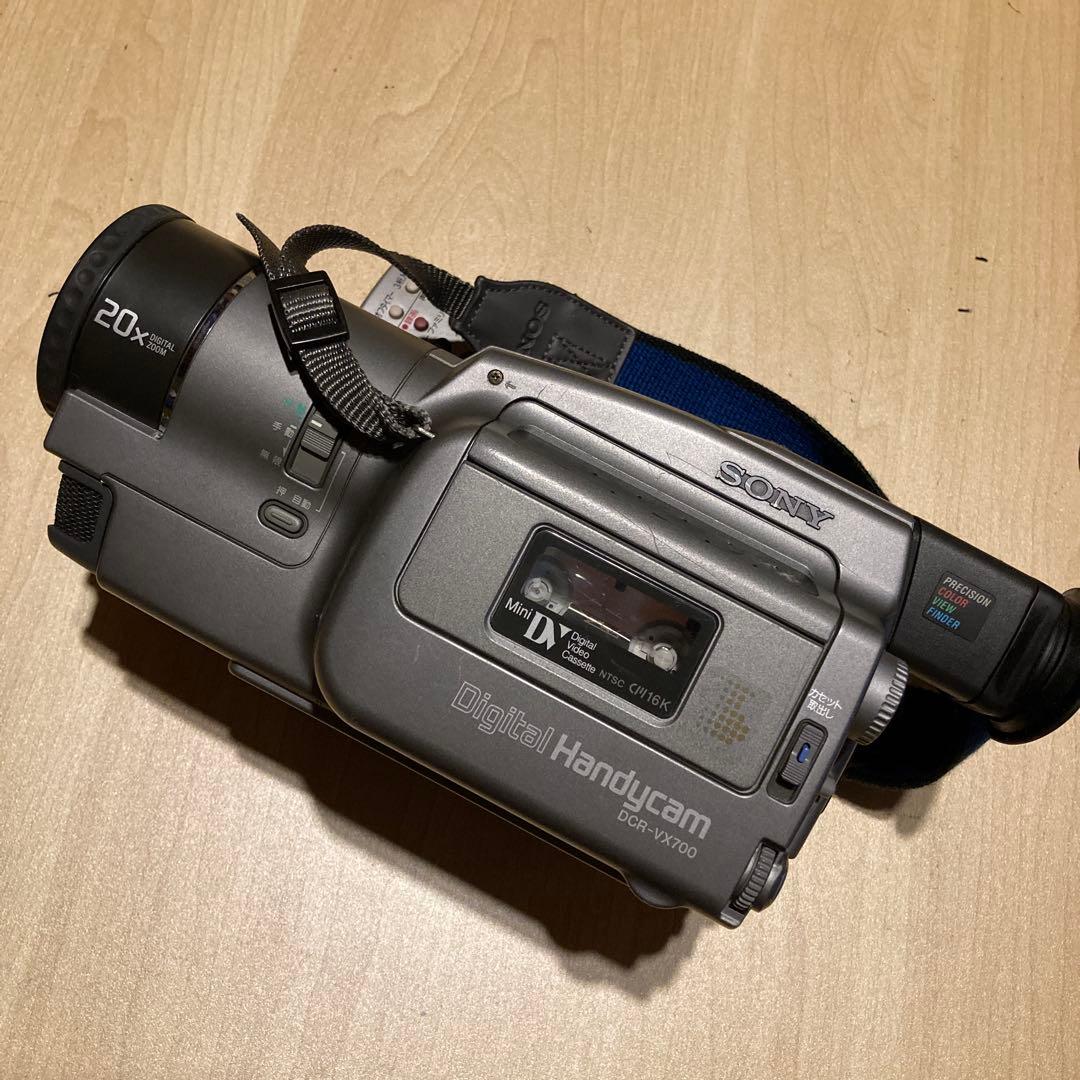 SONY DCR-VX700 miniDVビデオカメラ 希少 - メルカリ
