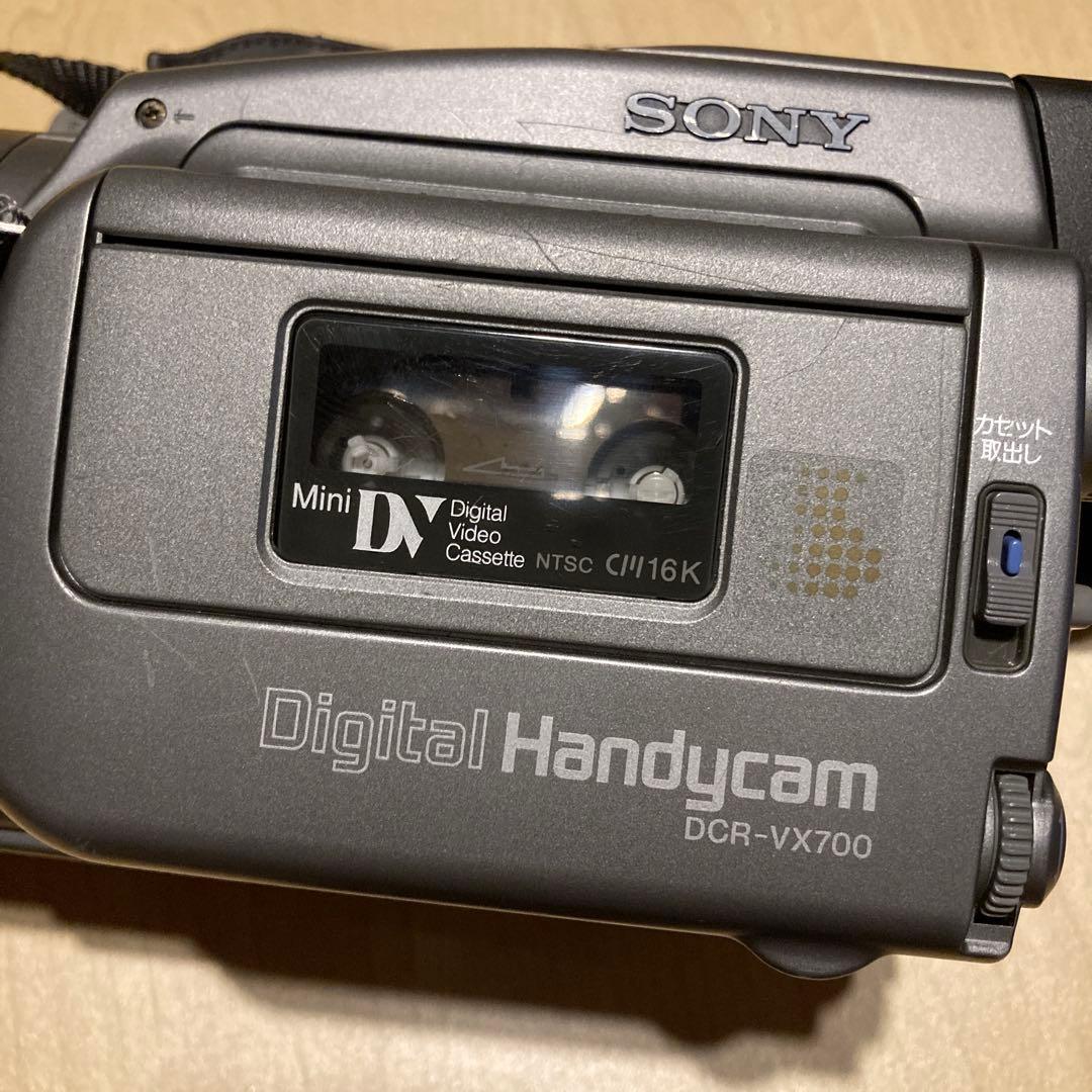 SONY DCR-VX700 miniDVビデオカメラ 希少 - メルカリ