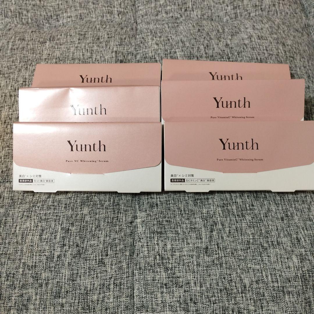 Yunth Pure VC Whitening Serum 6セット Amazon.co.jp: Yunth (ユンス) 美容液 ビタミンC 導入美容液 おまけ