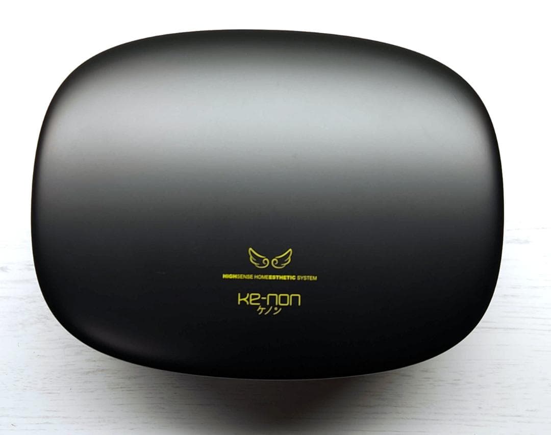 ほぼ未使用】脱毛器 ケノン Ke-non 8.4 眉毛脱毛器付 マットブラック