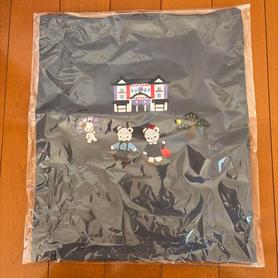 ファミリア×歌舞伎座 ファミリア×歌舞伎座 刺繍トートバッグ｜松竹