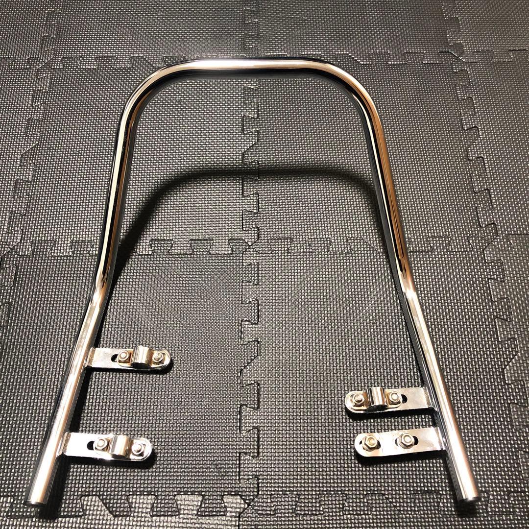 カワサキ バリオス プリティー タンデムバー KAWASAKI バリオス1 PRETTY製 極太 ワイド ゴム巻きタンデムバー