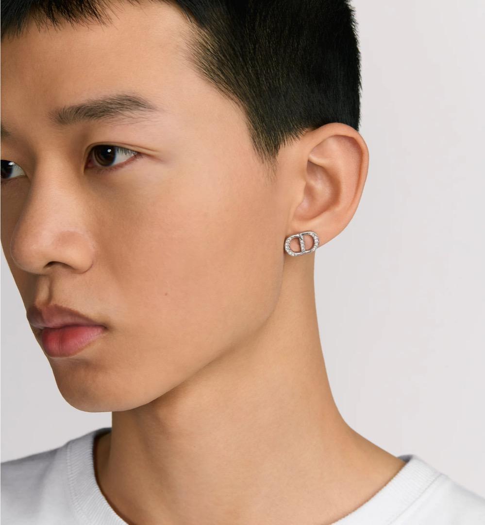 美品 正規品 DIOR CD Icon ピアス ペア両耳 メンズ シルバー925 - メルカリ
