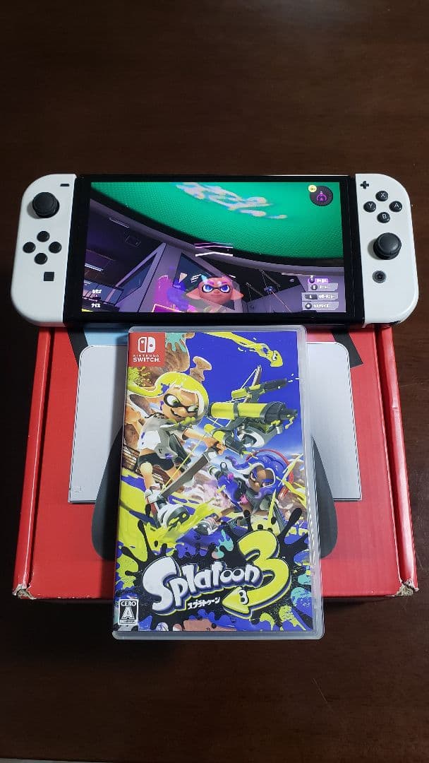 Nintendo Switch 有機EL Splatoon 3 Amazon.co.jp: Nintendo Switch(有機ELモデル) スプラトゥーン3