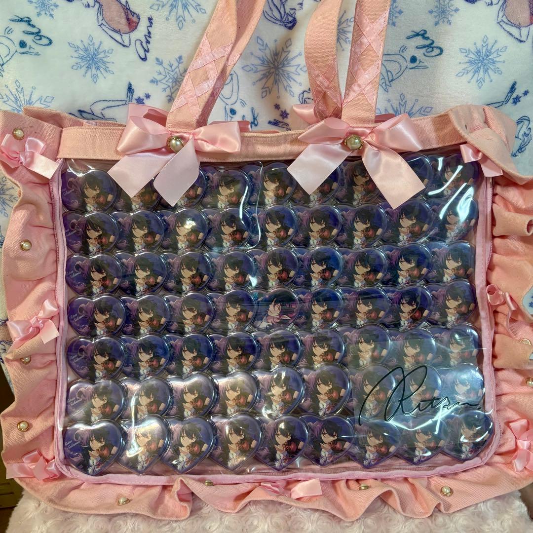 朔間凛月 ハート缶バッジ 悪魔の館 A3痛バッグ - メルカリ