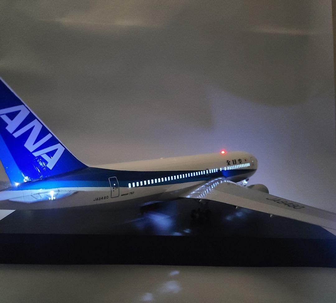 ANA BOEING 767-200 LED仕様完成品 1/100 - メルカリ