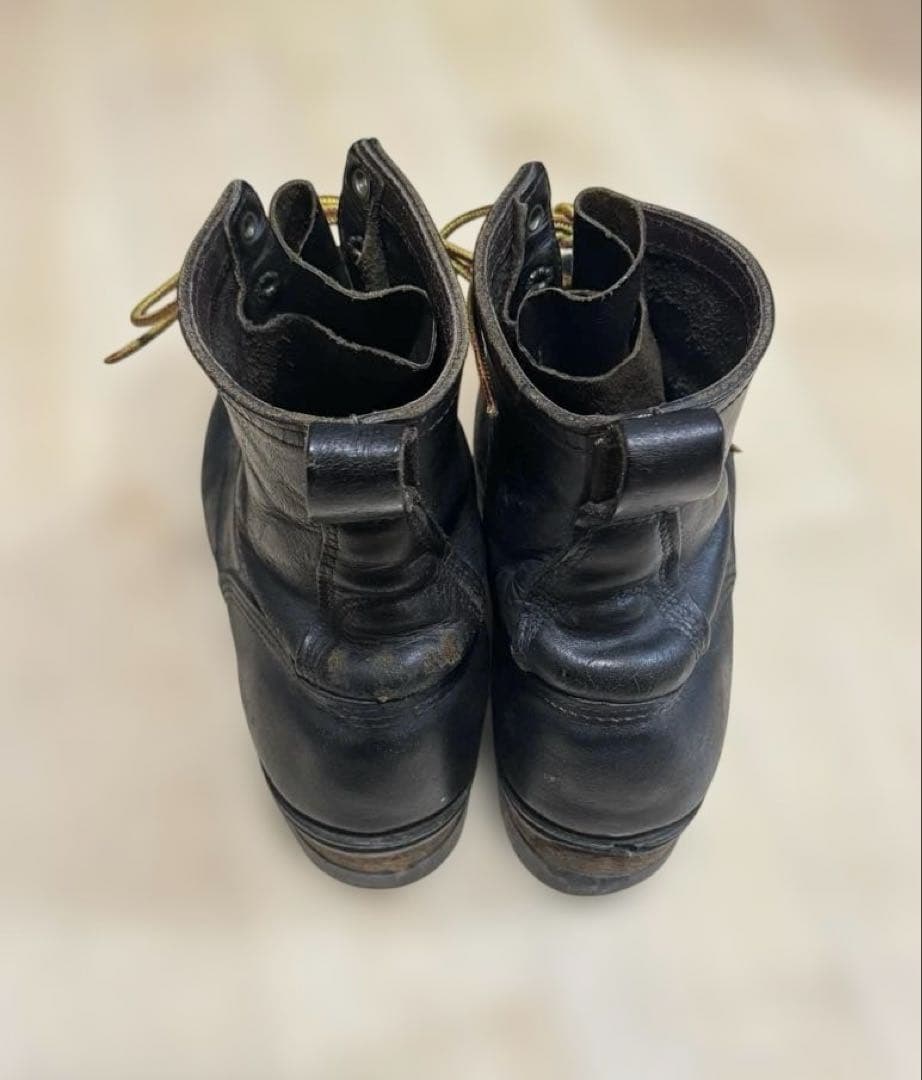 レッドウイング ロガーブーツ 茶芯 60〜70's プリント羽タグ - メルカリ