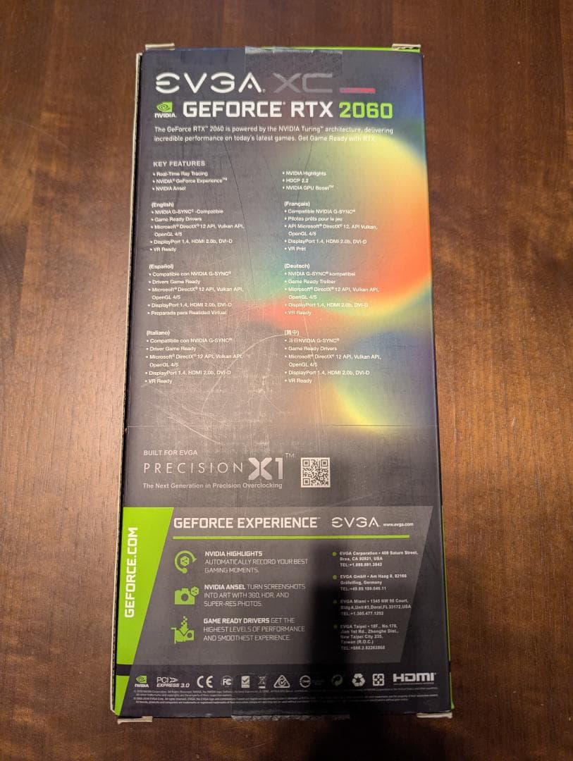 EVGA GeForce RTX XC Ultra 2060 6GB グラボ