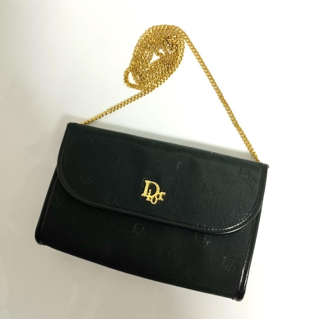 ほぼ未使用☆　ディオール　2way　チェーン　ショルダーバッグ　ハンドバッグ Christian Dior】クリスチャンディオール『ミスディオール チェーン