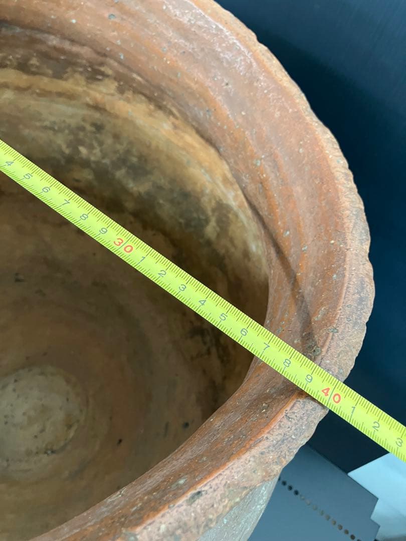 古信楽焼 大瓶 江戸中期 鑑定書付 高さ50.5cm 保存状態良 骨董品