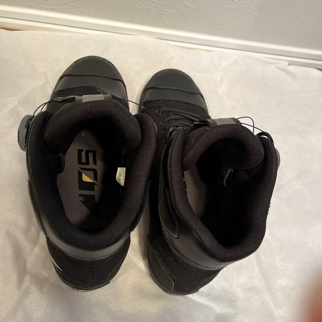 【26.5cm】限定モデル RSS011 バイク シューズ ブーツ50BLACK