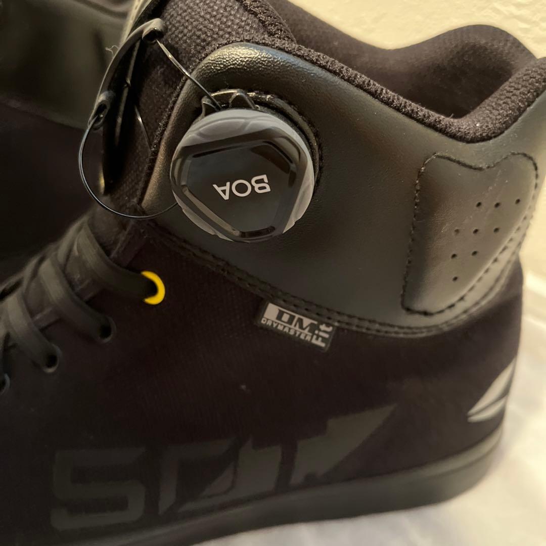 【26.5cm】限定モデル RSS011 バイク シューズ ブーツ50BLACK